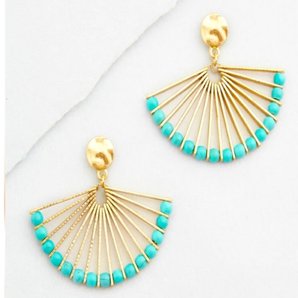 ModCloth Fanned Earrings